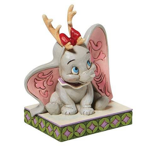 Enesco Jim Shore Disney Traditions Collection - Dumbo “Santa’s Cheerful Helper” - Just $32! Shop now at Retro Gaming of Denver