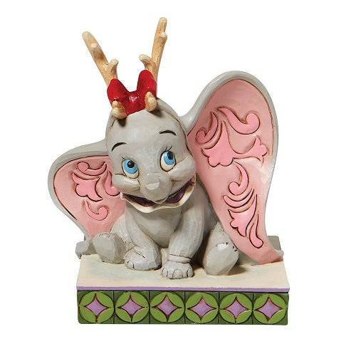 Enesco Jim Shore Disney Traditions Collection - Dumbo “Santa’s Cheerful Helper” - Just $32! Shop now at Retro Gaming of Denver