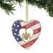 Enesco Patriotic Heart Ornament - America the beautiful - Just $10.50! Shop now at Retro Gaming of Denver