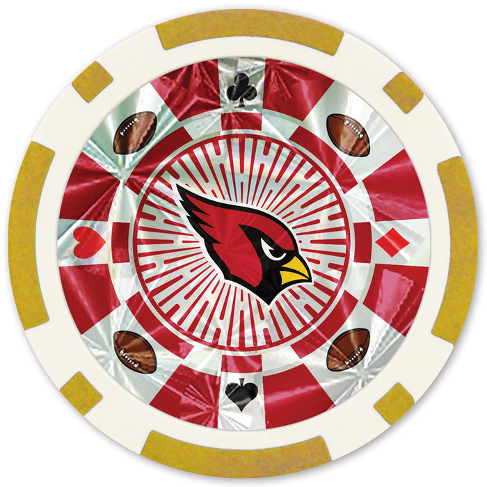 Arizona Cardinals 20 Piece Poker Chips - Just $5.99! Shop now at Retro Gaming of Denver