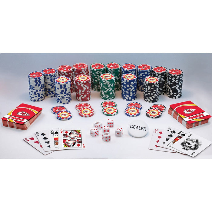 Kansas City Chiefs 300 Piece Poker Set - for just $124.99! 