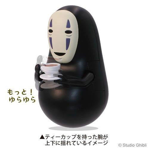 Ensky Studio Ghibli Spirited Away Roly-poly Toy - No Face - for just $21.99! 