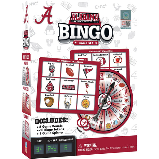 Alabama Crimson Tide Bingo Game - Just $9.99! Shop now at Retro Gaming of Denver