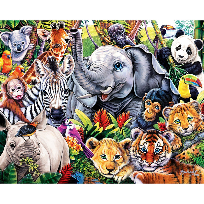 World of Animals 100 Piece Jigsaw Puzzles 4-Pack - Just $14.99! Shop now at Retro Gaming of Denver