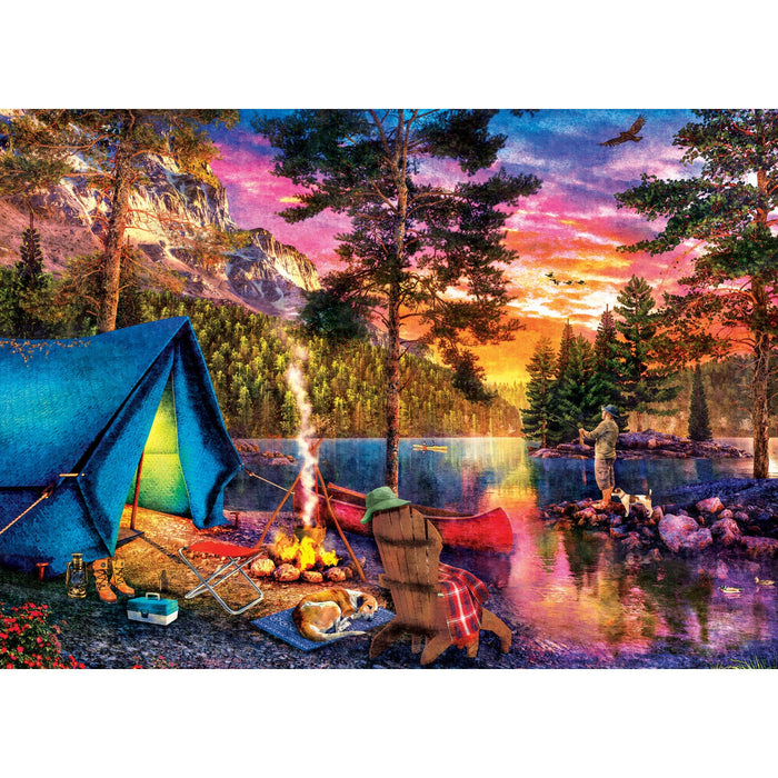 Time Away - Fishing the Highlands 1000 Piece Jigsaw Puzzle - Just $16.99! Shop now at Retro Gaming of Denver