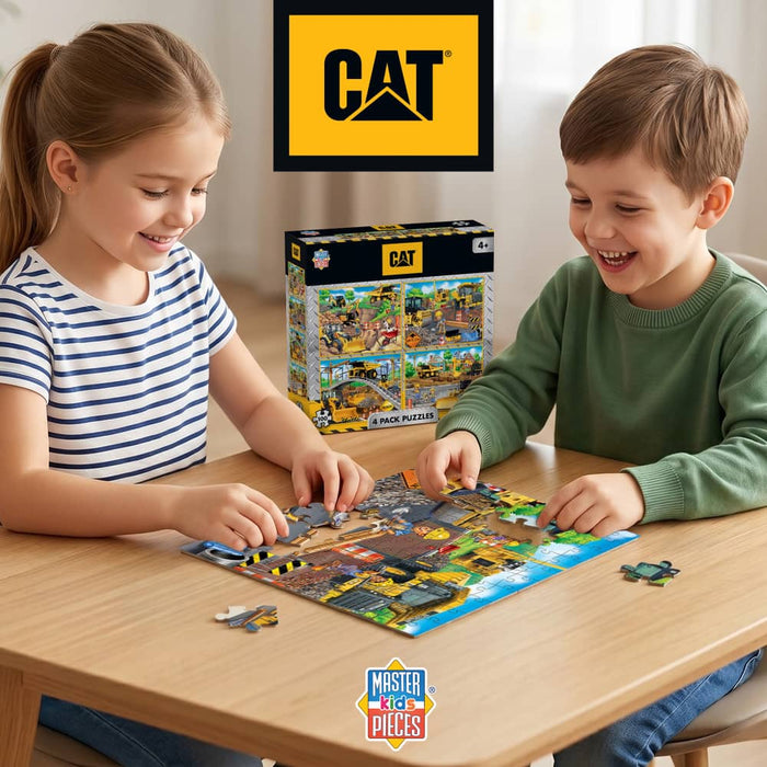 CAT 100 Piece Jigsaw Puzzles 4-Pack - for just $14.99! 