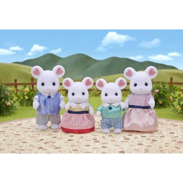 Calico Critters Marshmallow Mouse Family - Just $24.99! Shop now at Retro Gaming of Denver