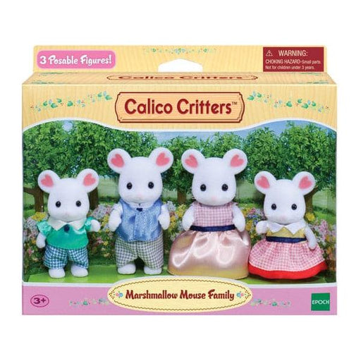 Calico Critters Marshmallow Mouse Family - Just $24.99! Shop now at Retro Gaming of Denver