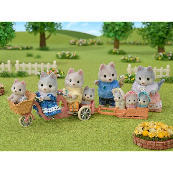 Calico Critters Tandem Cycling Set Husky Sister and Brother - Just $31.99! Shop now at Retro Gaming of Denver