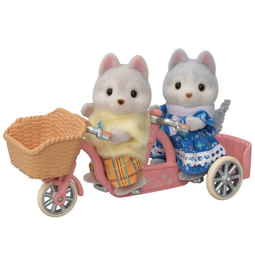 Calico Critters Tandem Cycling Set Husky Sister and Brother - Just $31.99! Shop now at Retro Gaming of Denver