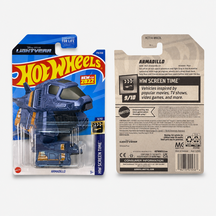 Hot Wheels Armadillo | Screen Time Series 9/10 - for just $2.49! 