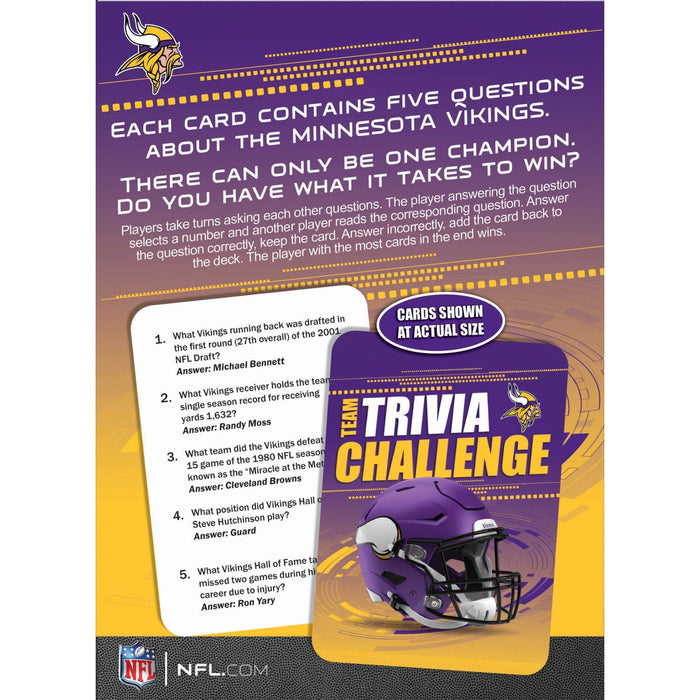 Minnesota Vikings Trivia Challenge - for just $12.99! 