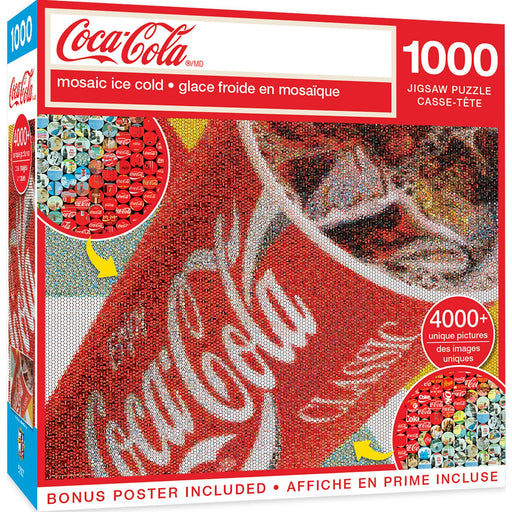 Coca-Cola - Photomosaic Big Gulp 1000 Piece Jigsaw Puzzle - Just $16.99! Shop now at Retro Gaming of Denver