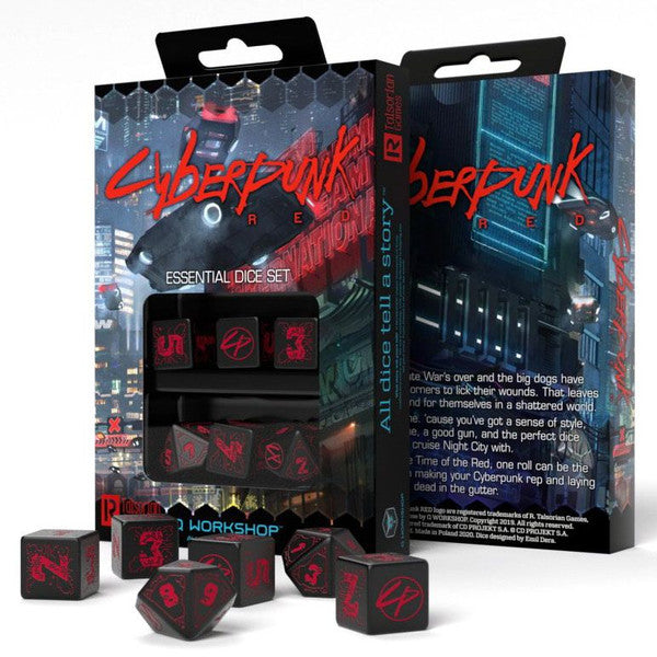 Cyberpunk Red Essential Dice Set - for just $17! 
