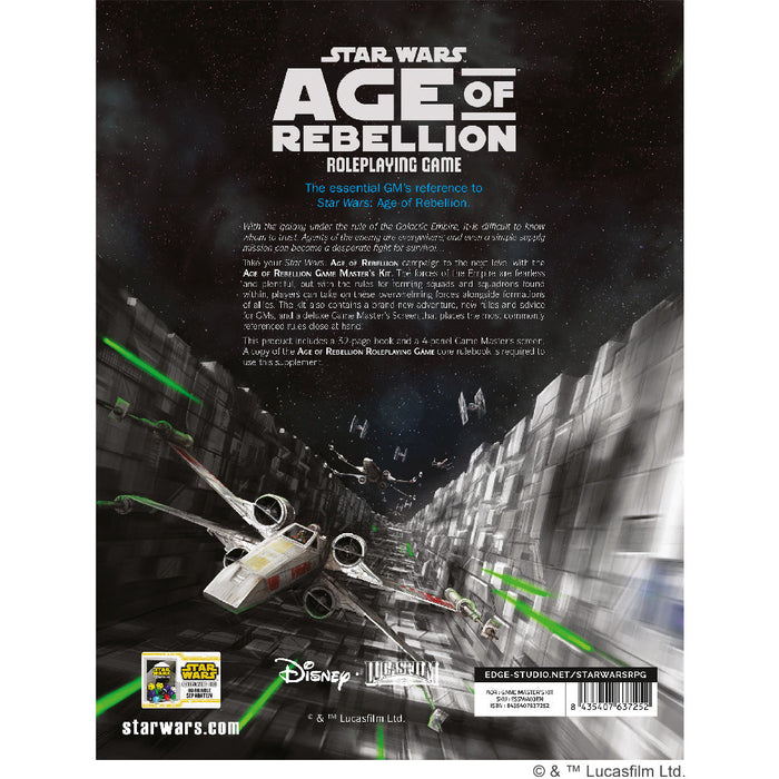 Star Wars: Age of Rebellion - Game Master's Kit - for just $22.99! 
