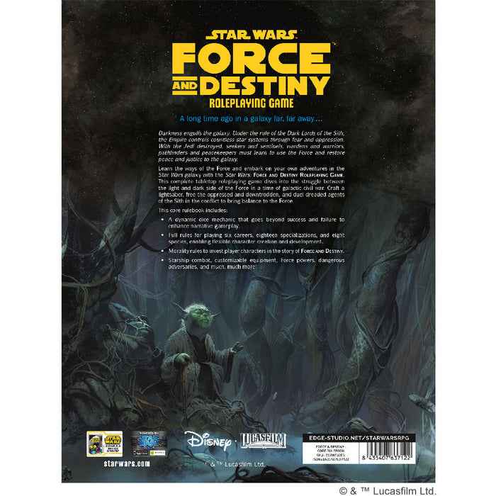 Star Wars: Force and Destiny - Core Rulebook - for just $71.99! 