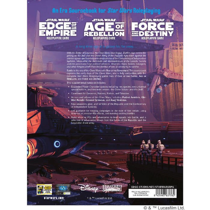 Star Wars Roleplaying: Rise of the Separatists - for just $49.99! 
