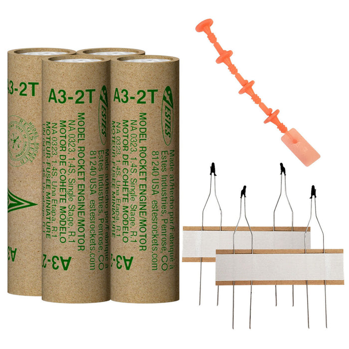 Estes Rockets - A3-2T Model Rocket Engines, (4pk) - for just $11.99! 