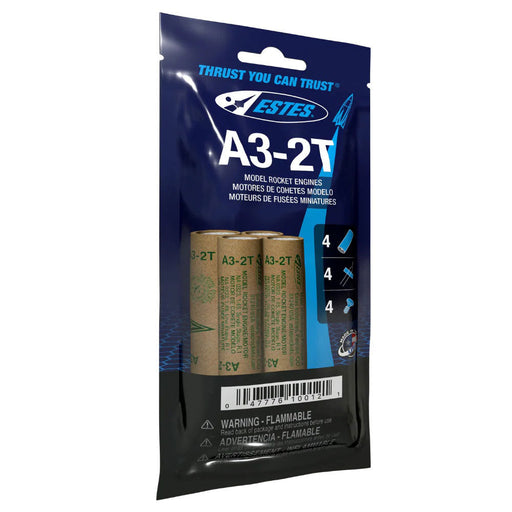 Estes Rockets - A3-2T Model Rocket Engines, (4pk) - for just $11.99! 