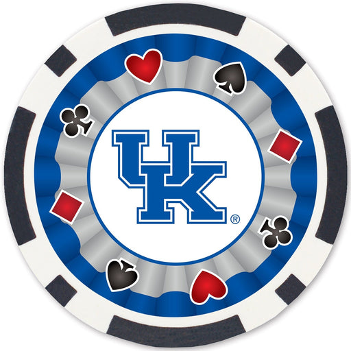 Kentucky Wildcats 100 Piece Poker Chips - for just $19.99! 