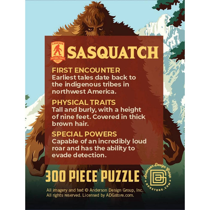 Sasquatch 300 Piece Jigsaw Puzzle - for just $12.99! 