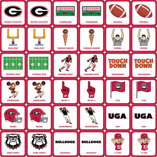 Georgia Bulldogs Matching Game - Just $12.99! Shop now at Retro Gaming of Denver