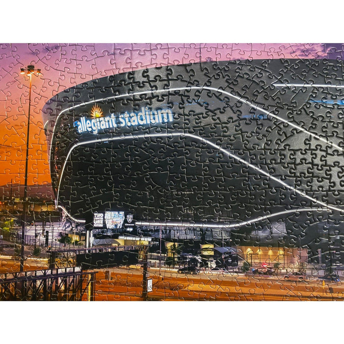 Las Vegas Raiders - Stadium View 1000 Piece Panoramic Jigsaw Puzzle - for just $19.99! 