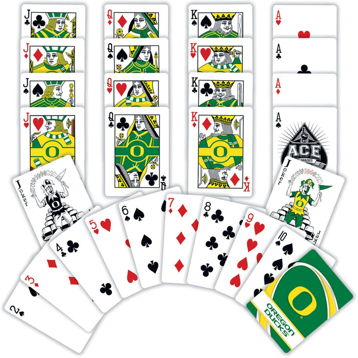 Oregon Ducks Playing Cards - 54 Card Deck - Just $6.99! Shop now at Retro Gaming of Denver