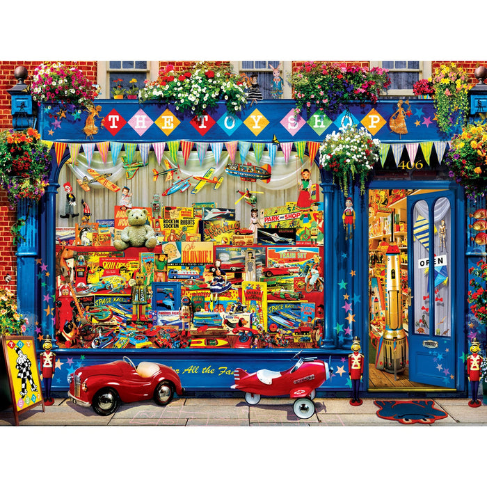 Shopkeepers - The Toy Shoppe 750 Piece Jigsaw Puzzle - Just $14.99! Shop now at Retro Gaming of Denver