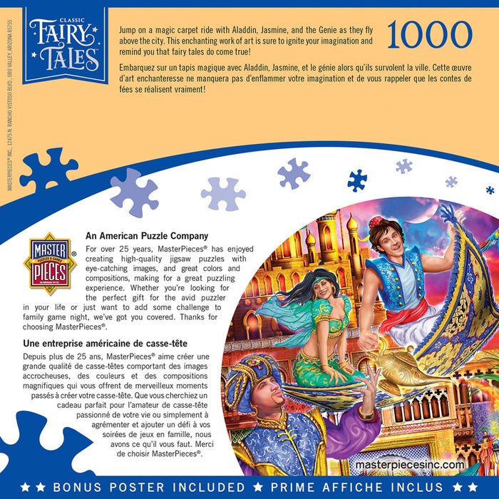 Classic Fairy Tales - Aladdin 1000 Piece Jigsaw Puzzle - Just $16.99! Shop now at Retro Gaming of Denver