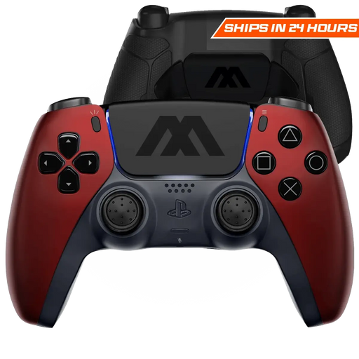 MODDEDZONE RED EXTREME PS5 SMART PRO CUSTOM MODDED CONTROLLER - for just $209.99! 