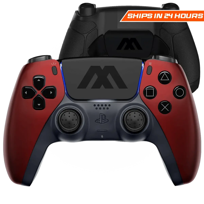 MODDEDZONE RED EXTREME PS5 SMART PRO CUSTOM MODDED CONTROLLER - for just $209.99! 