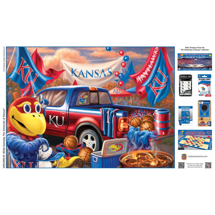 Kansas Jayhawks - Gameday 1000 Piece Jigsaw Puzzle - for just $19.99! 