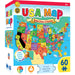 Explorers - USA Map 60 Piece Kids Jigsaw Puzzle - Just $9.99! Shop now at Retro Gaming of Denver