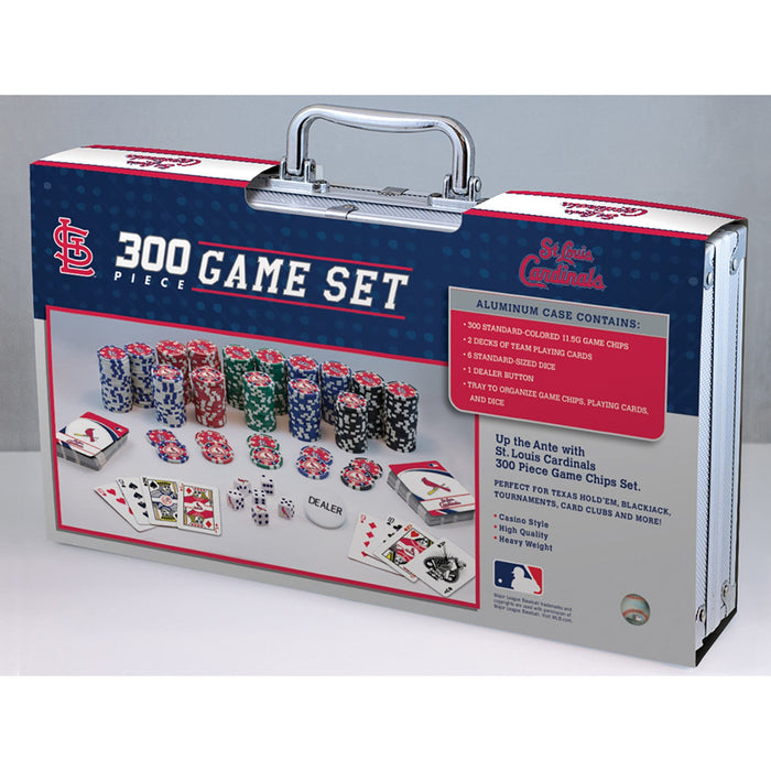 St. Louis Cardinals 300 Piece Poker Set - Just $124.99! Shop now at Retro Gaming of Denver