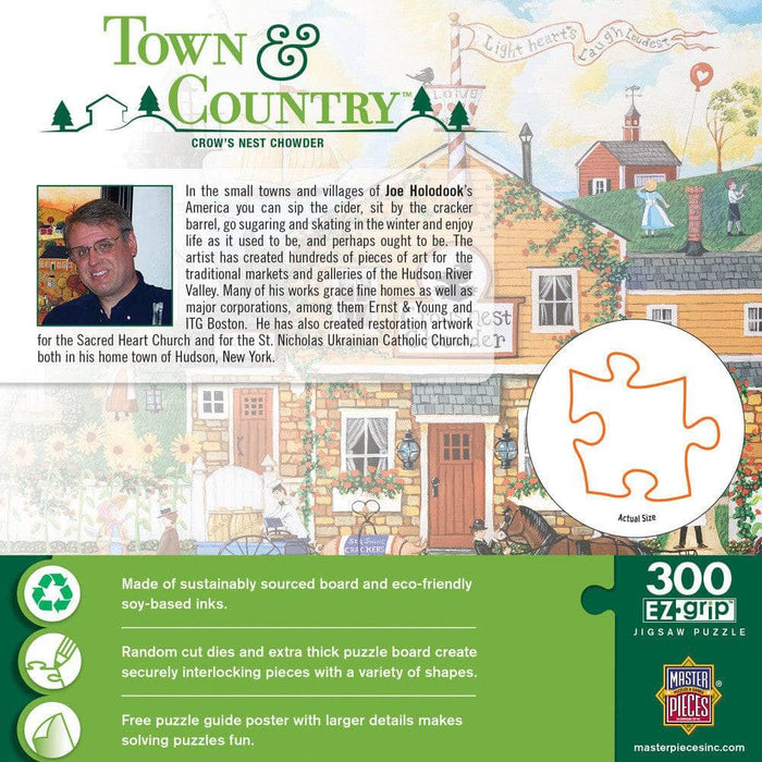 Town & Country - Crow's Nest Chowder 300 Piece EZ Grip Jigsaw Puzzle - for just $14.99! 