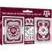 Texas A&M Aggies - 2-Pack Playing Cards & Dice Set - Just $19.99! Shop now at Retro Gaming of Denver