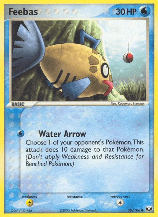 Feebas (50/106) [EX: Emerald] - for just $0.35! 