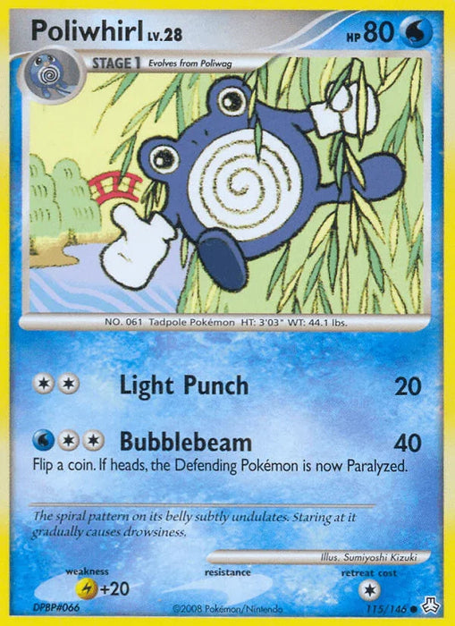 Poliwhirl (115/146) [Diamond & Pearl: Legends Awakened] - for just $1.10! 