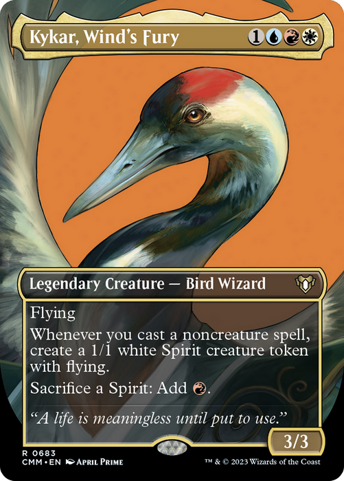 Kykar, Wind's Fury (CMM-683) - Commander Masters (Borderless) - for just $0.28! 