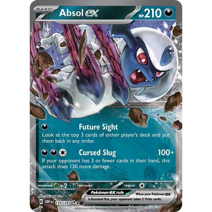 Absol ex (135/197) [Scarlet & Violet: Obsidian Flames] - Just $0.38! Shop now at Retro Gaming of Denver