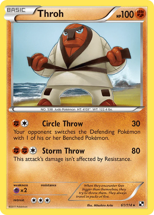 Throh (61/114) [Black & White: Base Set] - for just $0.40! 