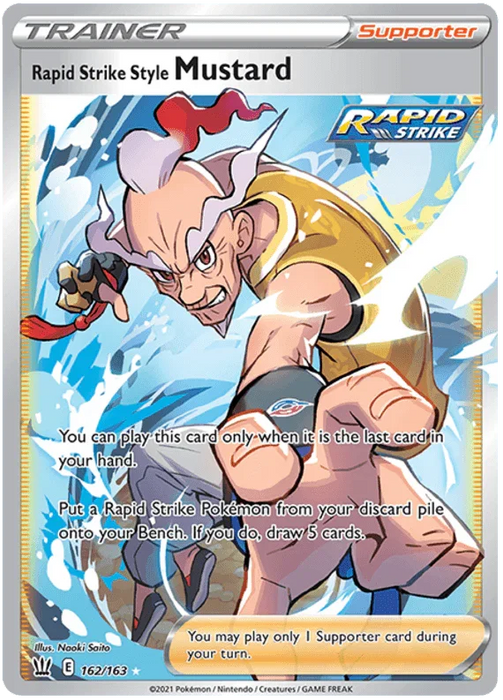 Rapid Strike Style Mustard (162/163) [Sword & Shield: Battle Styles] - for just $0.60! 