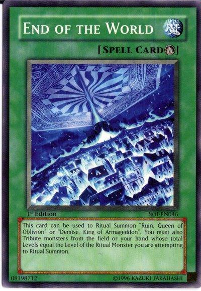 End of the World [SOI-EN046] Common - for just $0.20! 
