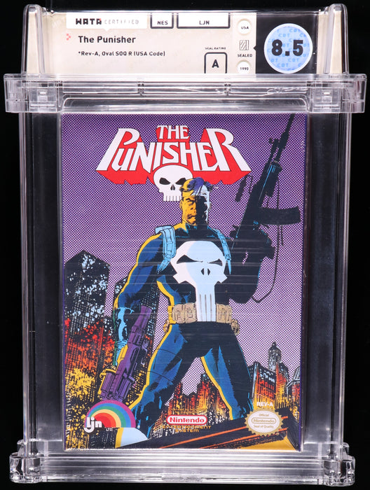 The Punisher [Graded WATA 8.5] (Nintendo NES) - for just $4499.99! 