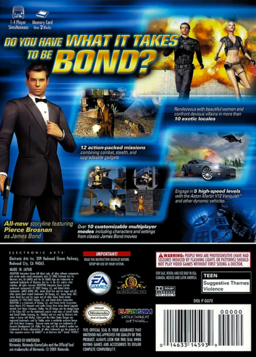 007: Nightfire  – GameCube (GC) - for just $18.99! 