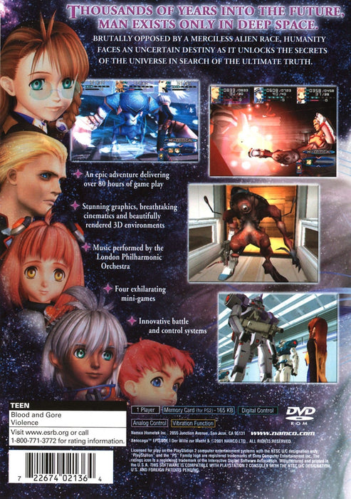 Xenosaga Episode I: Der Wille zur Macht [Greatest Hits] – PlayStation 2 (PS2) - for just $36.99! 
