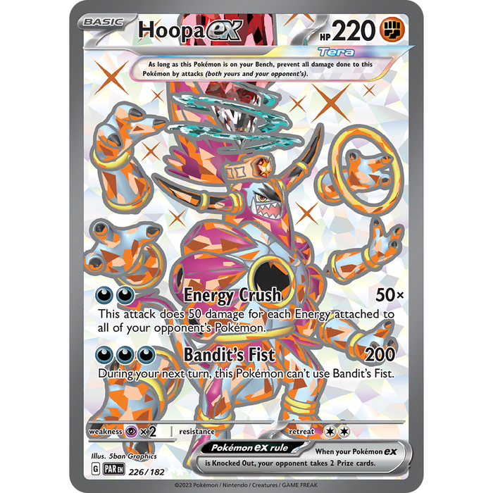 Hoopa ex (226/182) [Scarlet & Violet: Paradox Rift] - Just $1.15! Shop now at Retro Gaming of Denver