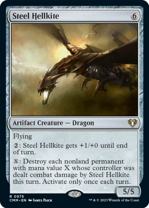 Steel Hellkite [Commander Masters] - Just $0.15! Shop now at Retro Gaming of Denver