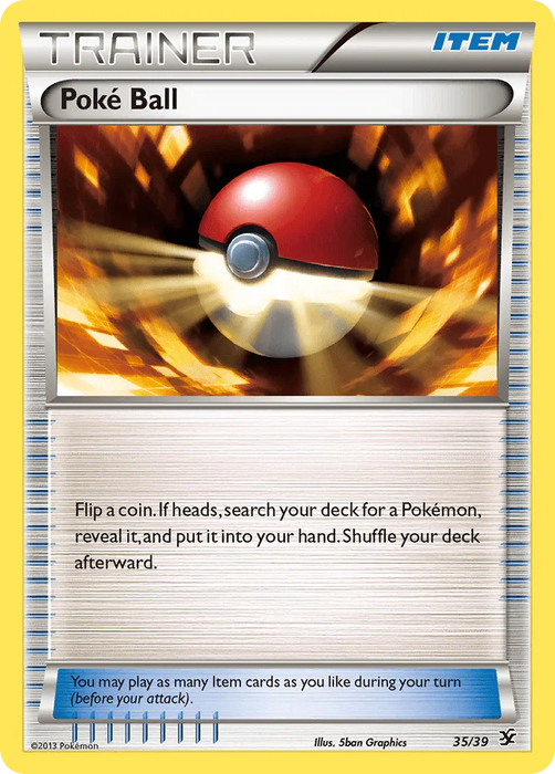 Poke Ball (35/39) [XY: Kalos Starter Set] - for just $0.10! 